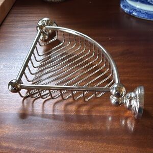 Perrin & Rowe Corner Soap Basket
